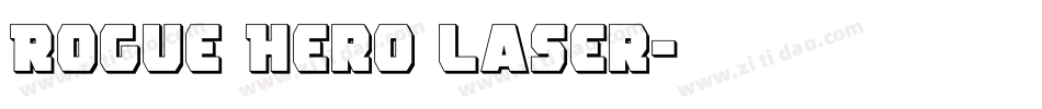Rogue Hero Laser字体转换